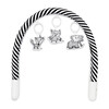 Toy Bar, Black/ White Stripe - Activity Gyms - 4