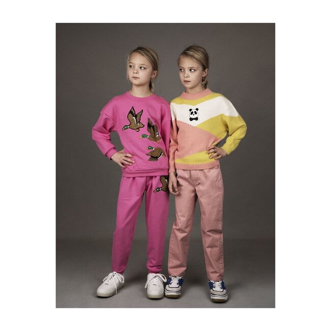 Wild Duck Sweatshirt, Pink - Sweatshirts - 3
