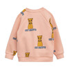 Cat Campus Sweatshirt, Pink - Sweatshirts - 2