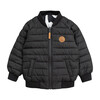 Reversible Swan Insulator Jacket, Black - Coats - 2