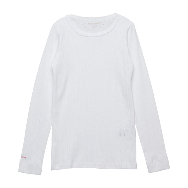 Elga T-Shirt, White - Tees - 1