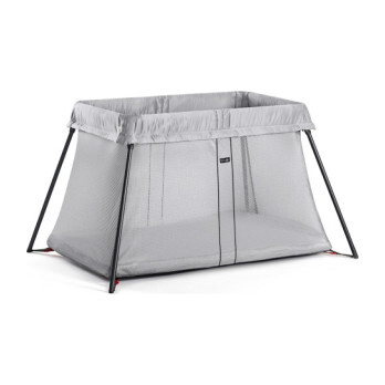 Travel Crib Light, Silver Mesh