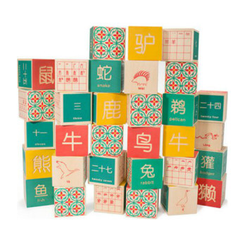 Chinese Alphabet Blocks - Blocks - 1