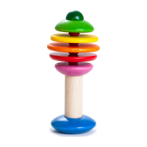 Rainbow Tree Rattle - Rattles - 1