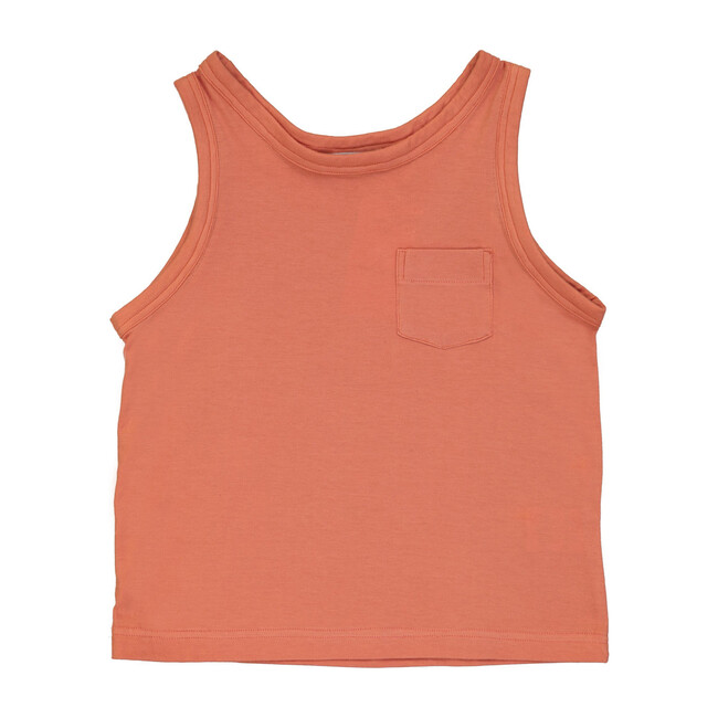 Baby Michel Tank Top, Blush - Tees - 1
