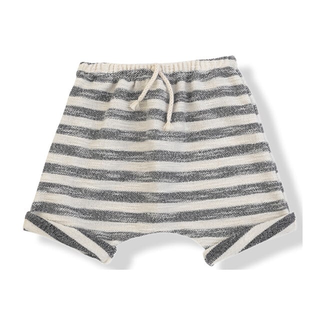 Lolo Striped Bermudas, Blu Notte - Shorts - 1