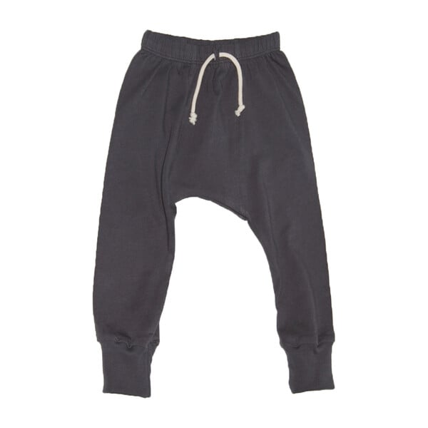 Jersey Harem Pants, Charcoal