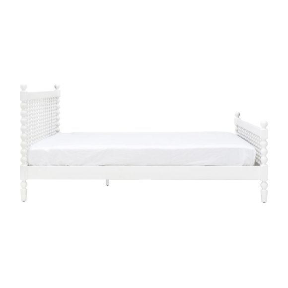 White Penny Bed, Full - Beds - 3