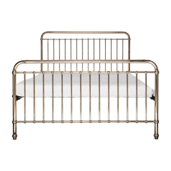 Rose Gold Eden Bed, Queen - Beds - 1