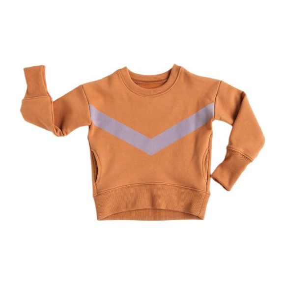 Terracotta Cotton Fleece PKT Sweatershirt - Sweaters - 1
