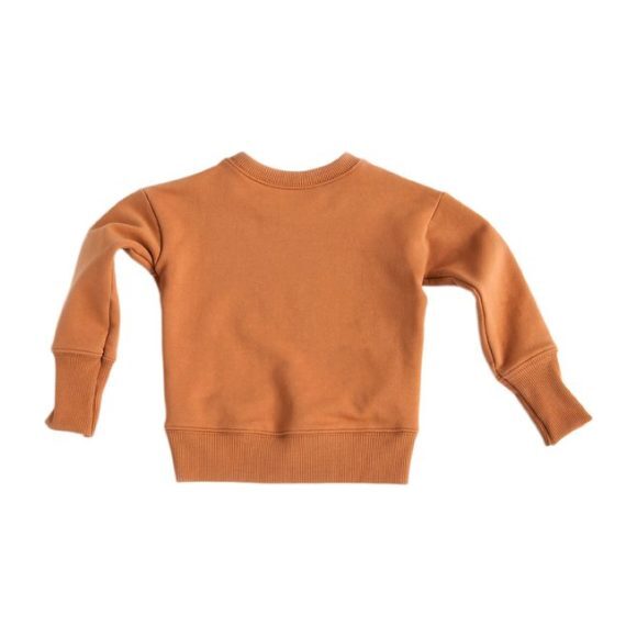 Terracotta Cotton Fleece PKT Sweatershirt - Sweaters - 2