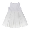 Tabla Pique Dress, White - Dresses - 1 - thumbnail