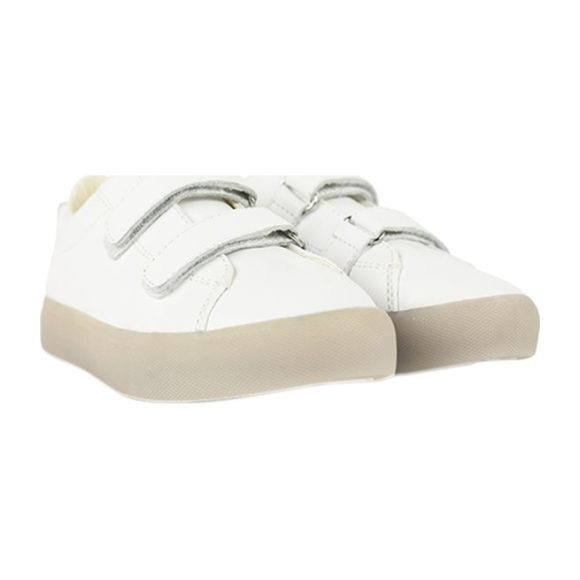 St. Laurent Velcro Sneaker, White - Sneakers - 2