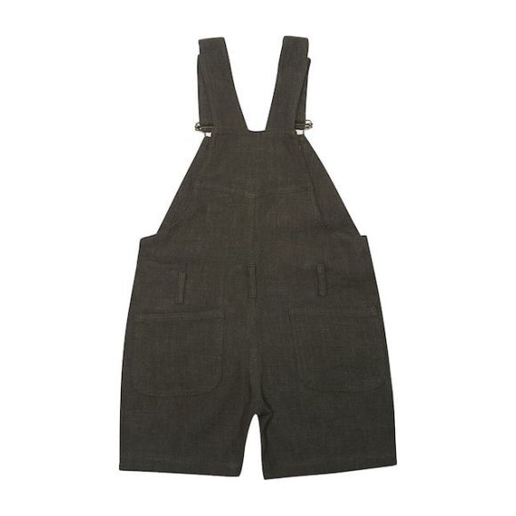 Linen Overalls, Seagrass - Overalls - 2