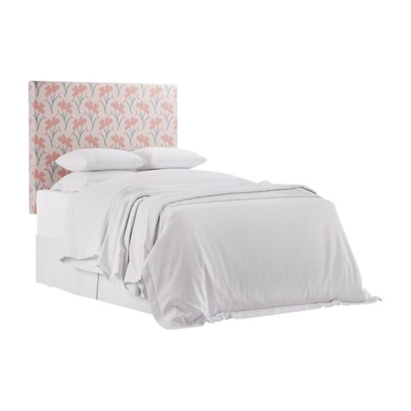 Slipcover Square Headboard, Floral - Beds - 1