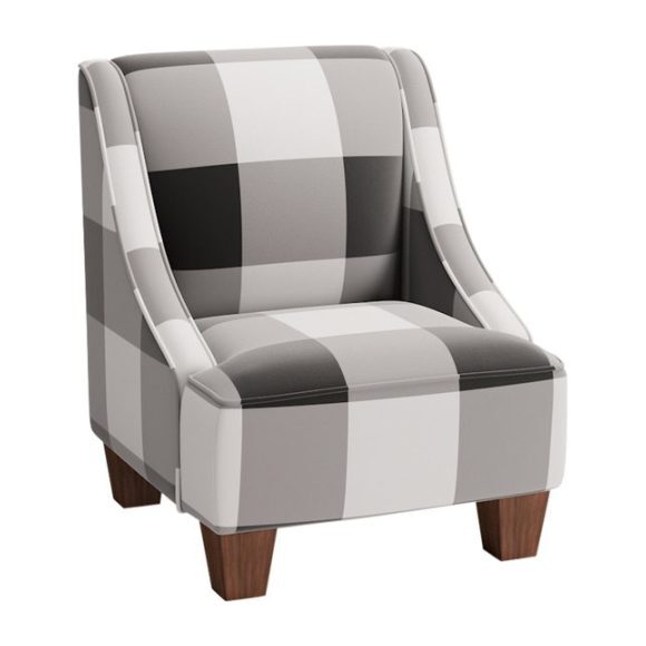 Kids Regency Chair, Ink Check - Accent Seating - 1