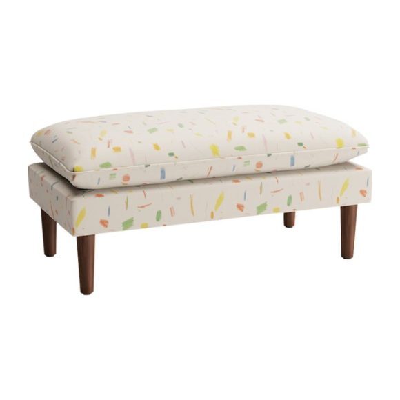 Pillow Top Bench, Maisonette Doodle - Accent Seating - 1