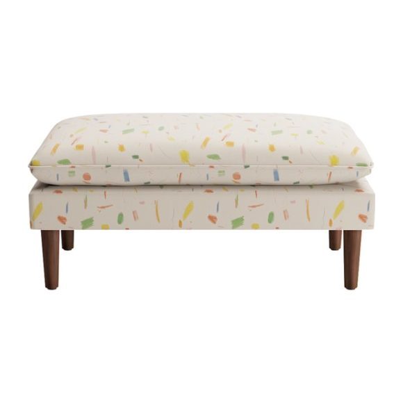 Pillow Top Bench, Maisonette Doodle - Accent Seating - 2