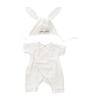Baby Swaddle Set, White - Onesies - 2