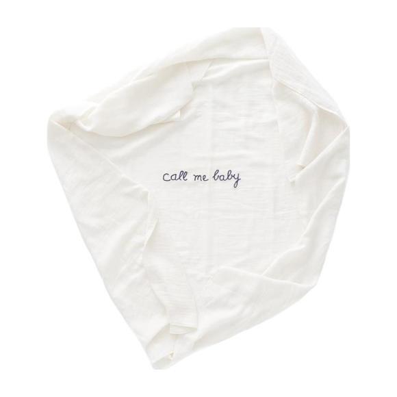 Baby Swaddle Set, White - Onesies - 3