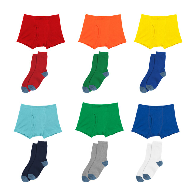 Top Drawer Brief Set, Rainbow - Underwear - 1