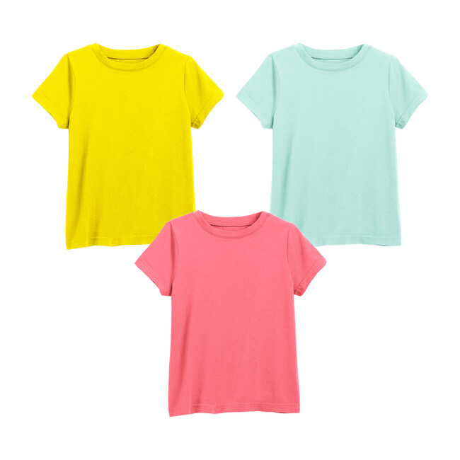 Set of 3 Classic Tees, Brights - Tees - 1