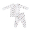 Mini Radish Pajama Set, Mauve - Pajamas - 1 - thumbnail