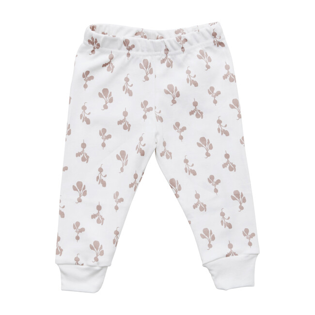 Mini Radish Pajama Set, Mauve - Pajamas - 4