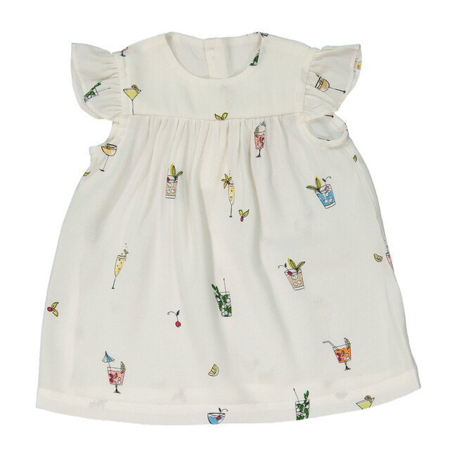 Dorothy Cocktail Dress, White - Dresses - 1