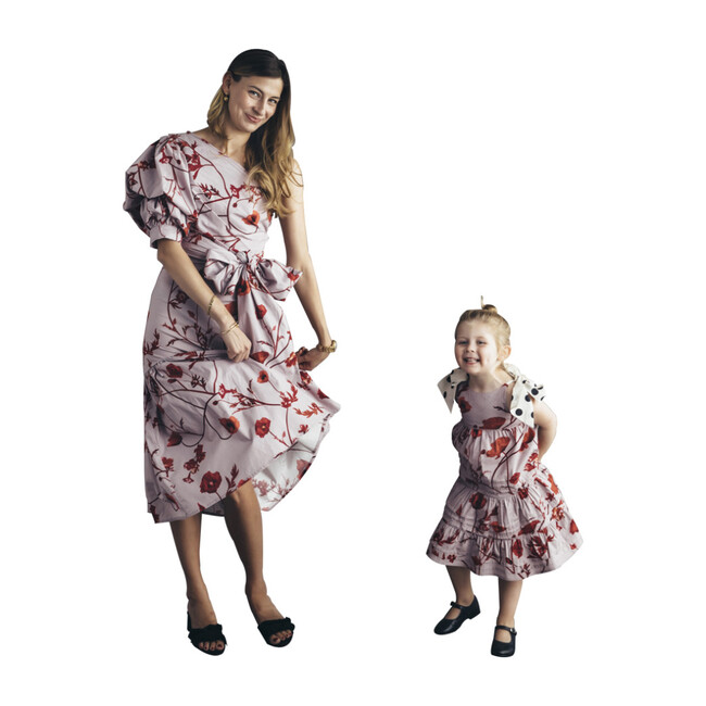 Malva Floral Midi Dress - Dresses - 3