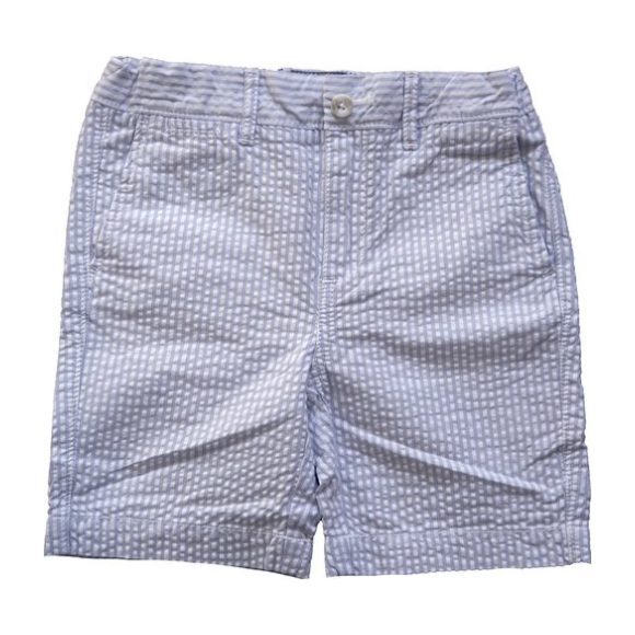 Seersucker Shorts, Blue - Johnnie-O Pants | Maisonette