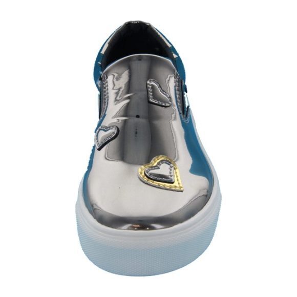 Hoova's Heart Sneaker, Pewter - Sneakers - 2