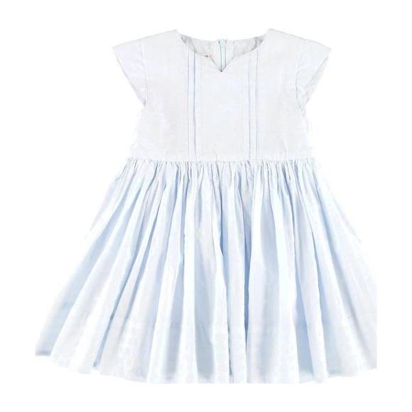 Hailey Moss Dress, Blue - Dresses - 1