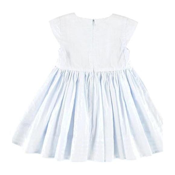 Hailey Moss Dress, Blue - Dresses - 2