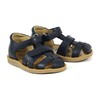 Poppy Strap Sandals, Navy - Sandals - 1 - thumbnail