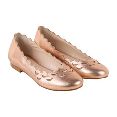 rosalie scalloped flat