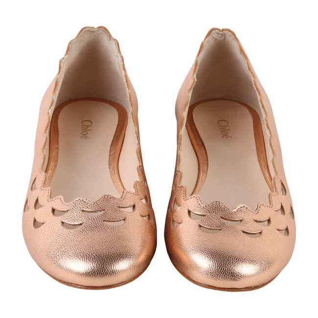 Scallop Ballerina Flats, Rosalie - Flats - 2