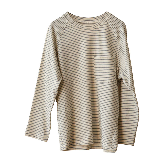 Long Sleeve Raglan, Green Haze - Tees - 1