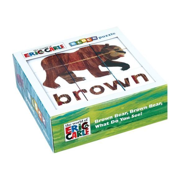 Brown Bear, Brown Bear Block Puzzle - Puzzles - 1