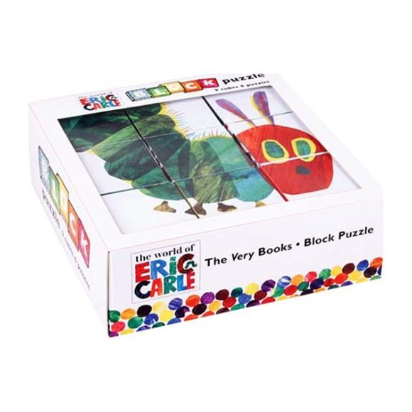 The Very Hungry Caterpillar Block Puzzle - Puzzles - 1