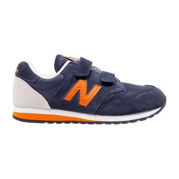 KA520 Velcro Sneakers, Navy/Orange - New Balance Shoes | Maisonette
