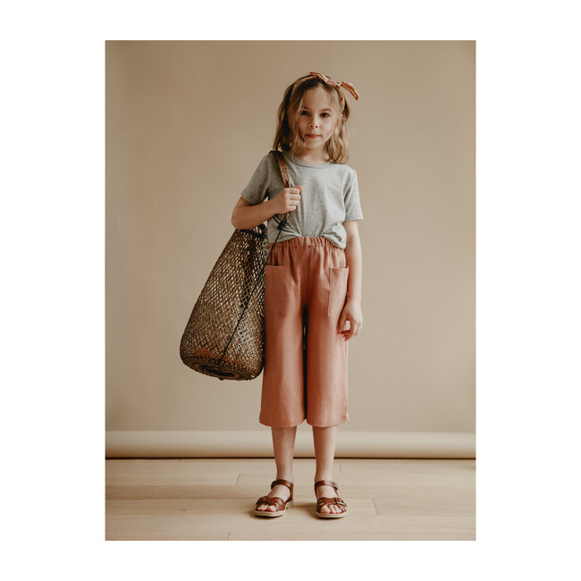 Cecile Culottes, Baked Clay - Pants - 2