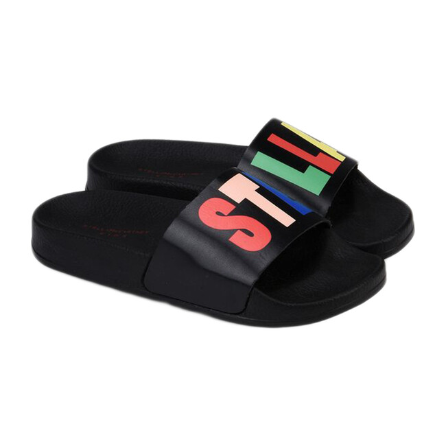 Rosanna Stella Slides, Black - Sandals - 1