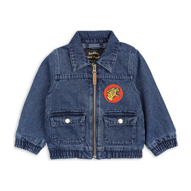 Denim Tiger Jacket, Vintage Wash - Jackets - 1