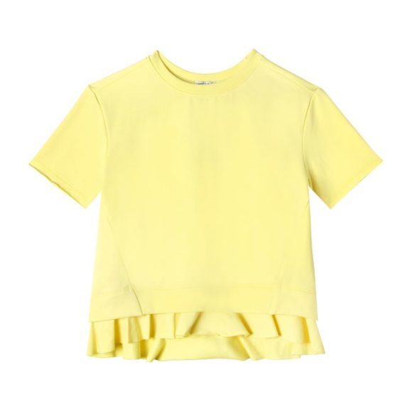 Summer Short Sleeve Sweatshirt, Lemon Drop - Shorts - 1