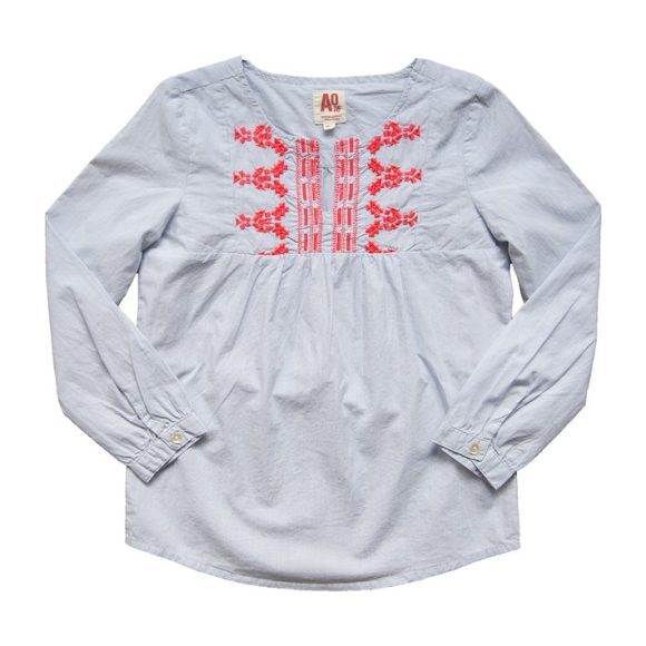 Fluo Embroidery Shirt - Shirts - 1