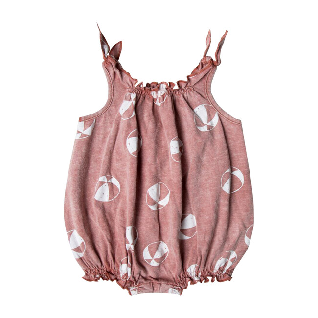 Baby Beach Ball Romper, Spice - Rompers - 1
