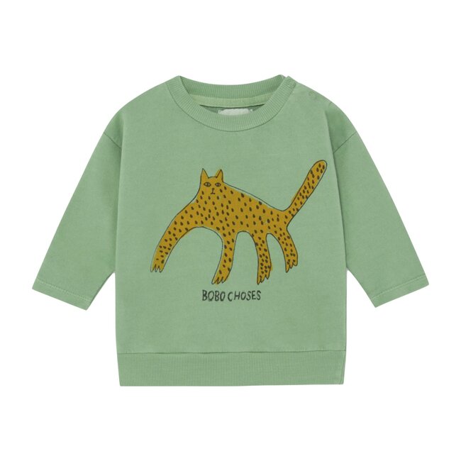 Leopard Sweatshirt - Sweatshirts - 1
