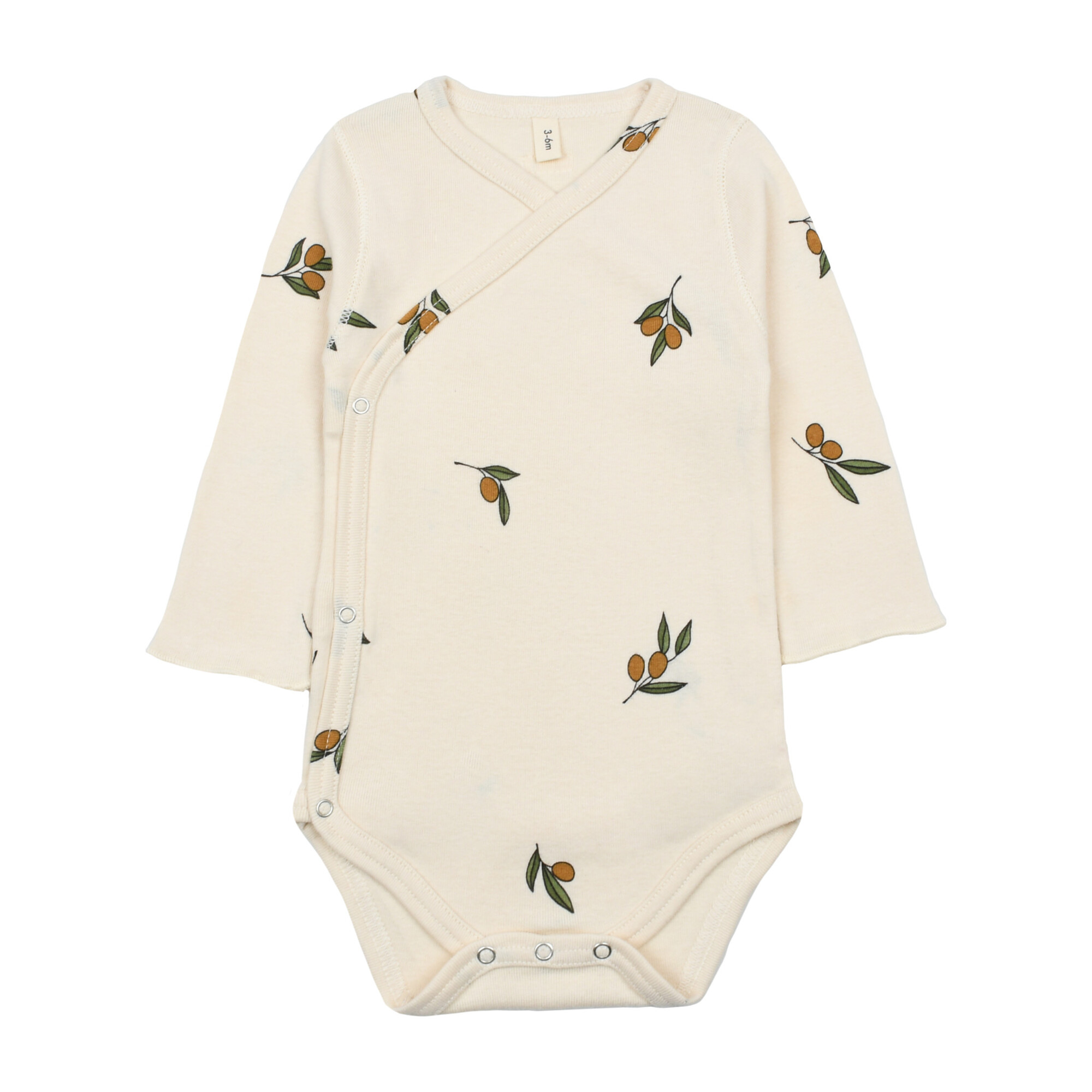 newborn wrapover bodysuit