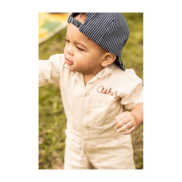 The Coveralls, Natural Denim - Overalls - 2